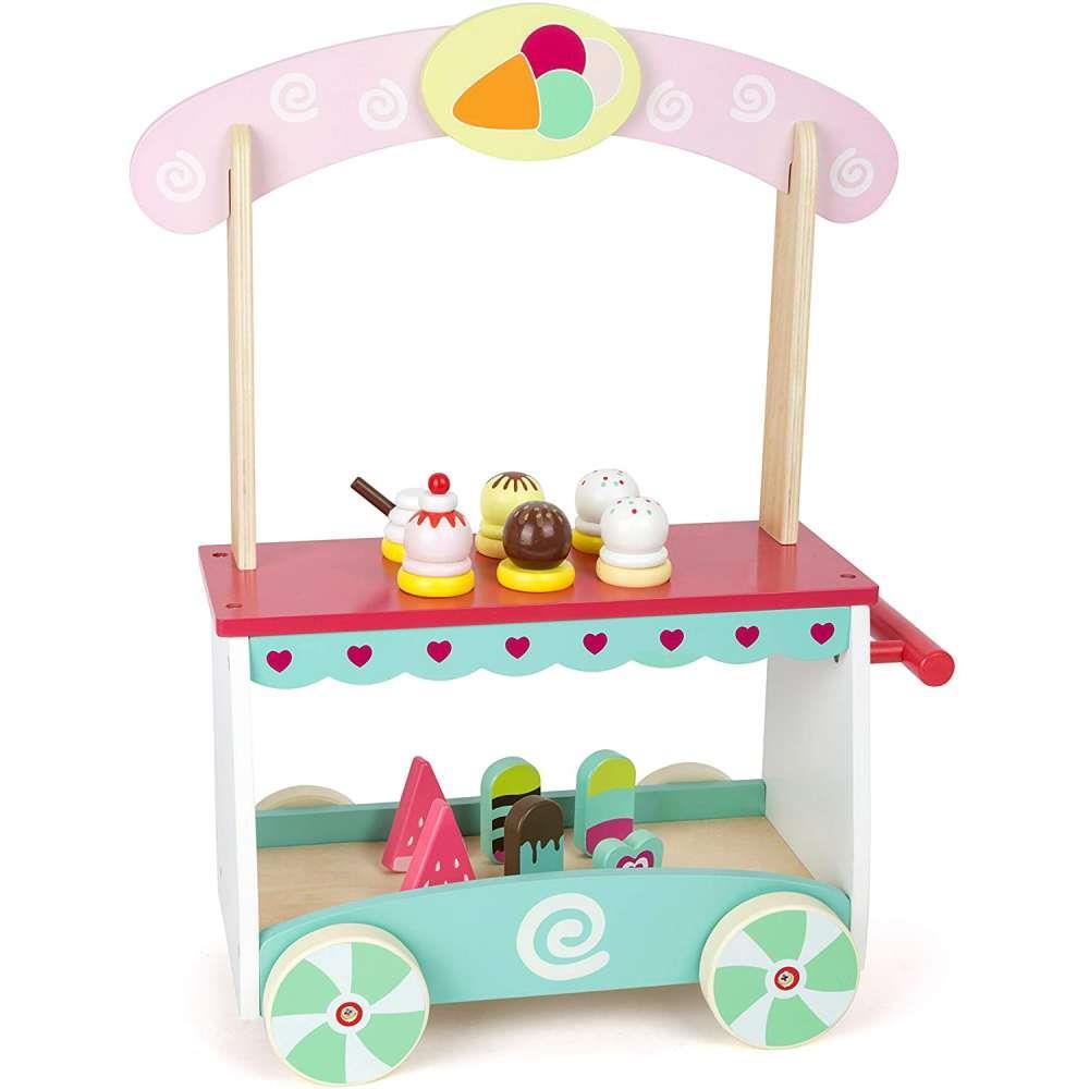 Carrito pequeño de helados, 19 piezas