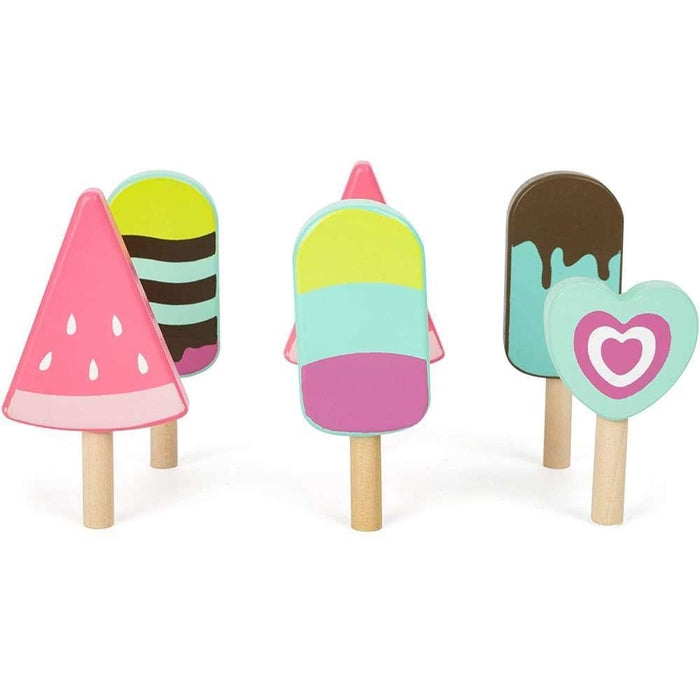 Small Foot Ice Cream Vending Cart 19 Pieces