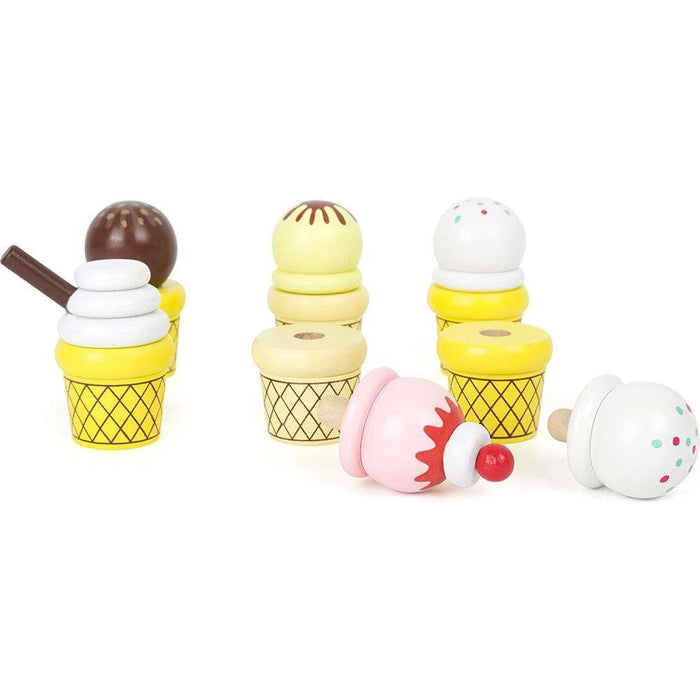 Small Foot Ice Cream Vending Cart 19 Pieces
