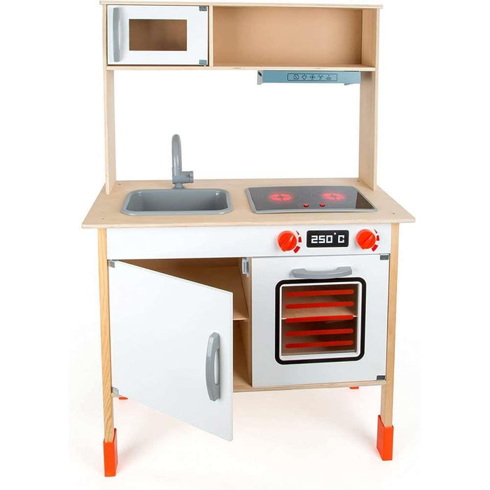 small foot Modern Wooden Kitchen with Light