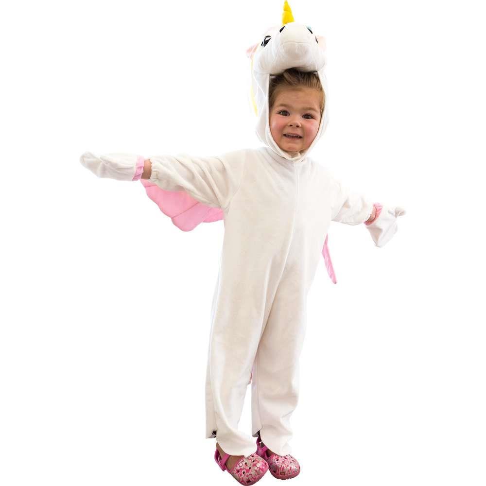 Disfraz de unicornio con alas 18-24 meses