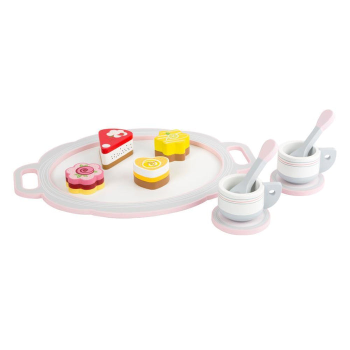 Conjunto de Chá e Bolo Small Foot em Madeira 11 Peças