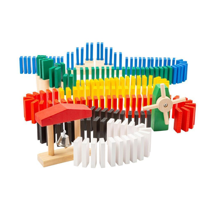 Dominó Rally Race XL Small Foot em Madeira 490 Peças