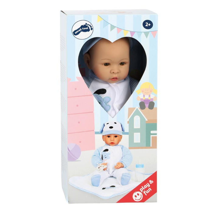 Boneco Small Foot Benno com Manta e Acessórios 40cm