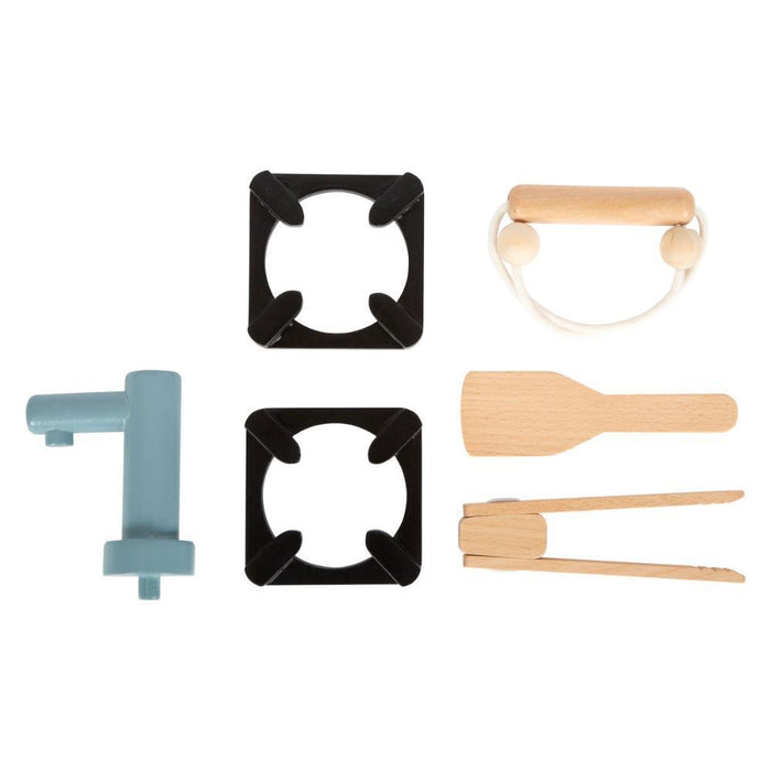 Cozinha e Barbecue Compact em Madeira Small Foot