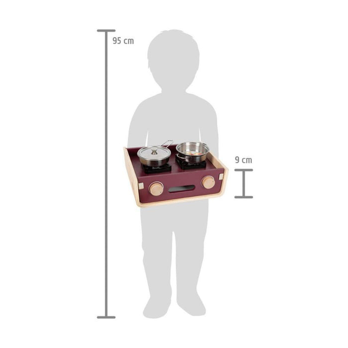 Cozinha e Barbecue Compact em Madeira Small Foot