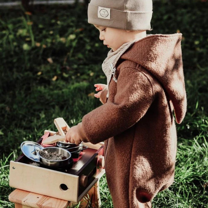 Cozinha e Barbecue Compact em Madeira Small Foot