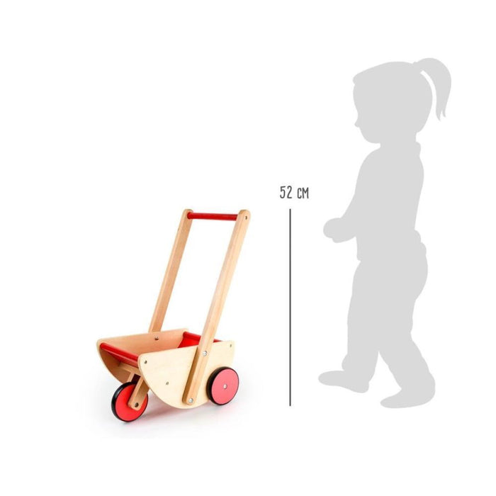 Carrinho com 3 Rodas em Madeira Small Foot