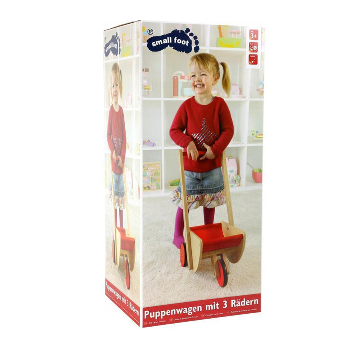 Carrinho com 3 Rodas em Madeira Small Foot