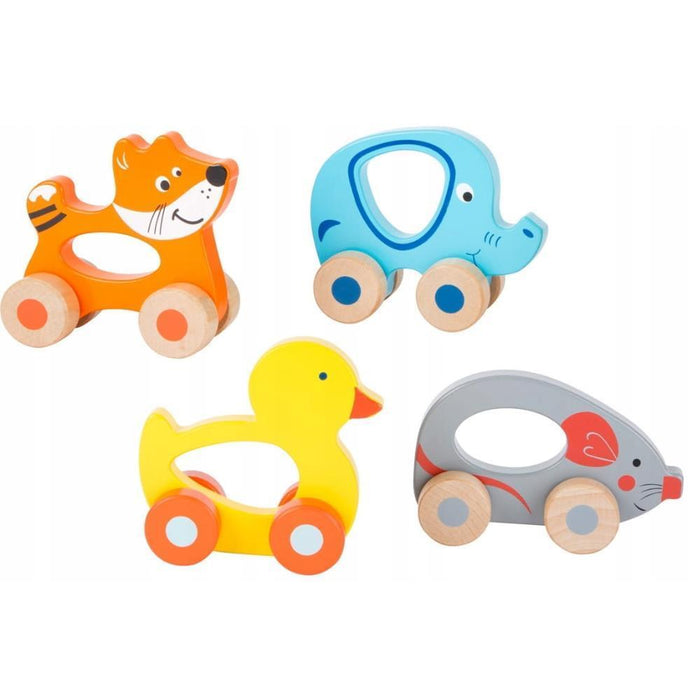 Animal com Rodas para Empurrar em Madeira Small Foot