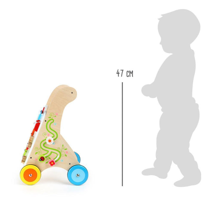 Andador com Atividades em Madeira Vivid Colours