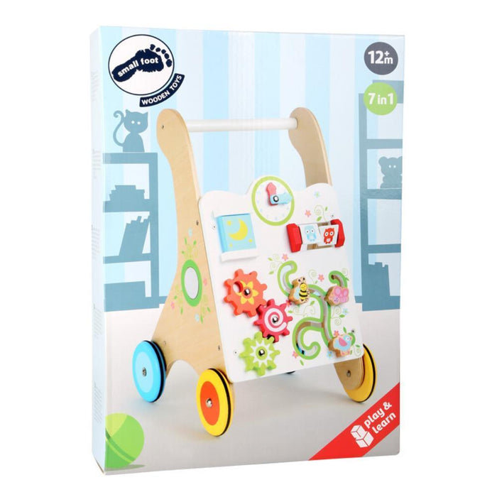 Andador com Atividades em Madeira Vivid Colours