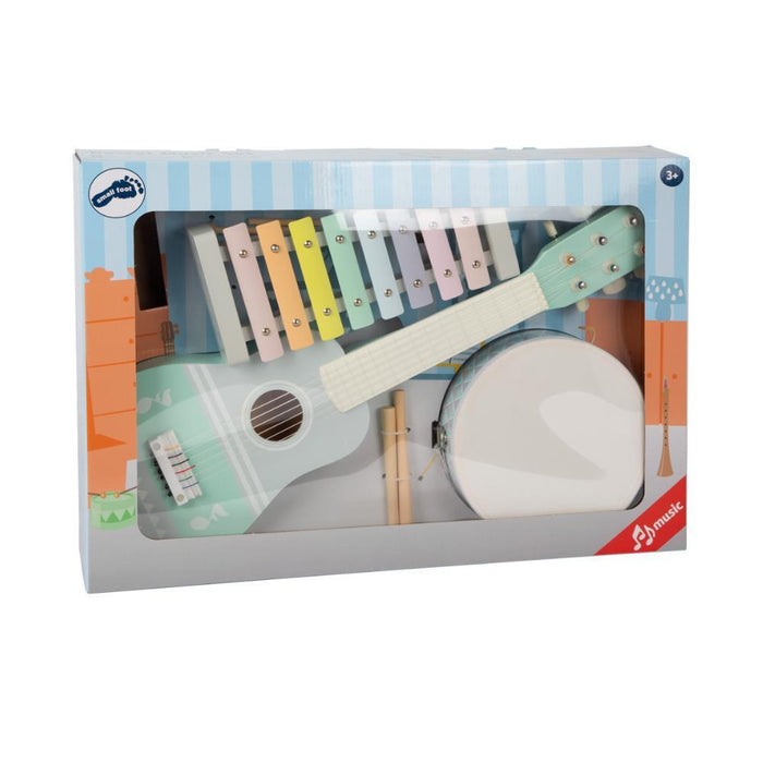 Conjunto de 3 Instrumentos Musicais Pastel