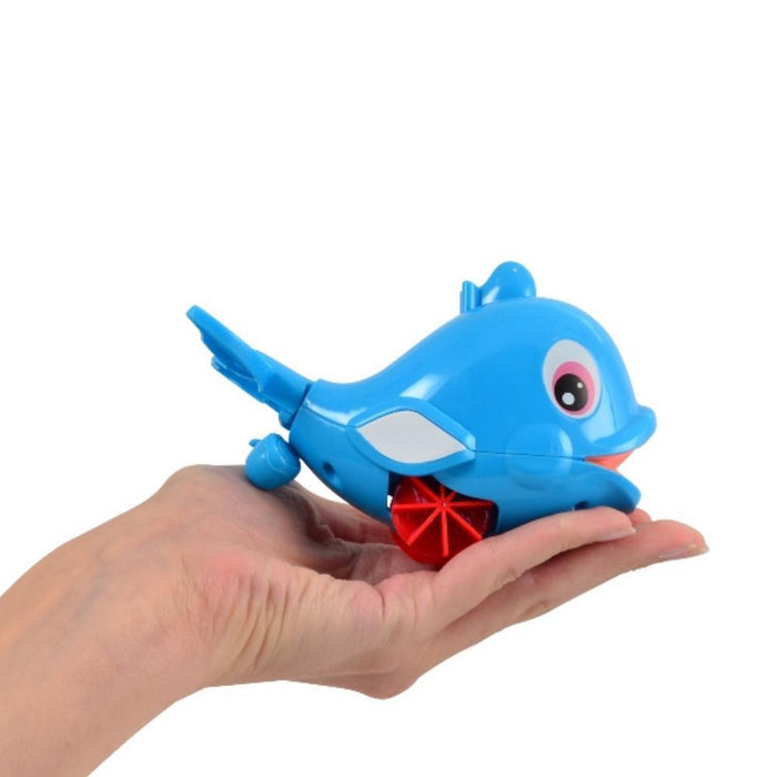 Brinquedo de Banho Magni Baleia Azul de Corda