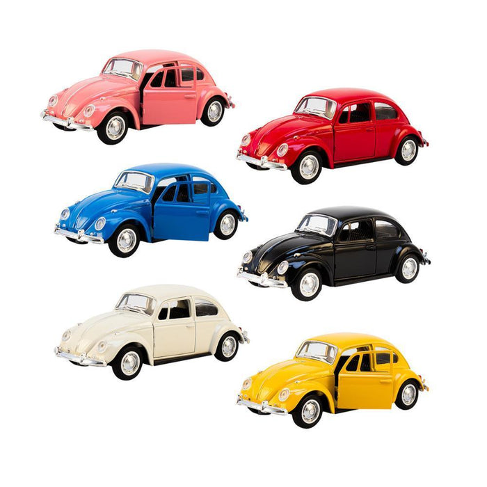 Carro VW Beetle em Metal 13 cm