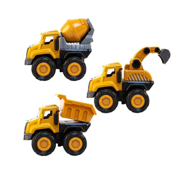 Camião Monster de Construção em Metal