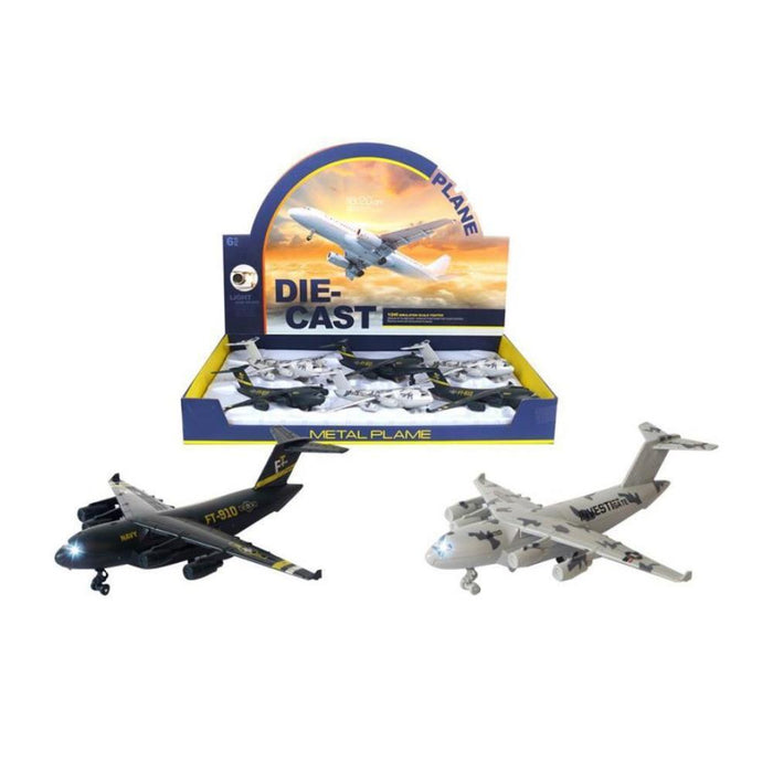 Avião Pull Back com Luz e Som