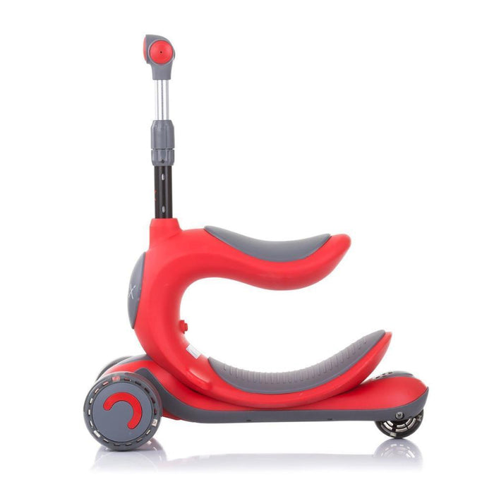 Trotinete 2em1 Chipolino Space X Red