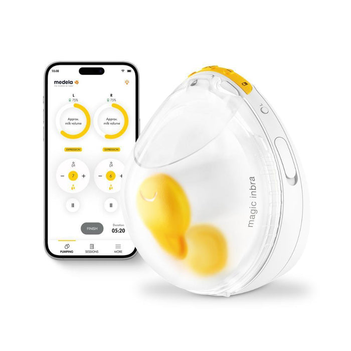 Bomba Tira-Leite Elétrica Mãos-Livres Medela Magic InBra Single