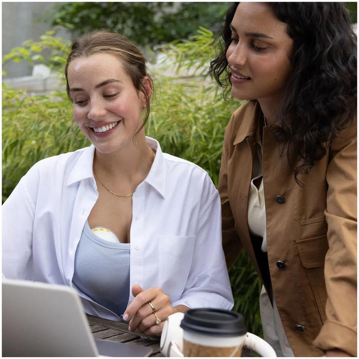 Bomba Tira-Leite Elétrica Mãos-Livres Medela Motion InBra Dupla