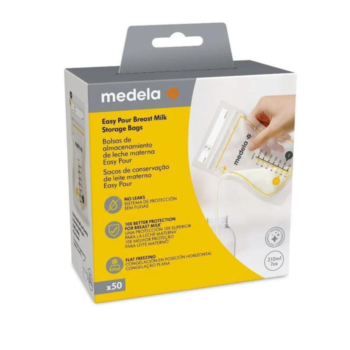 50 Sacos de Conservação de Leite Materno Medela 210ml