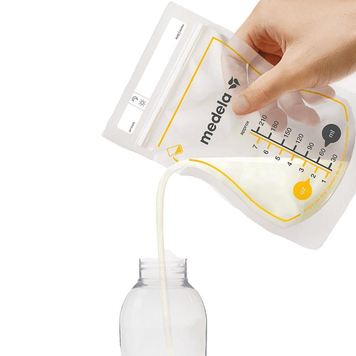 50 Sacos de Conservação de Leite Materno Medela 210ml