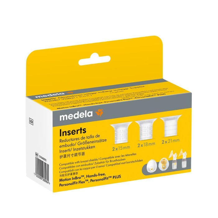 Conjunto de 6 Redutores de Funil Medela 15/18/21mm