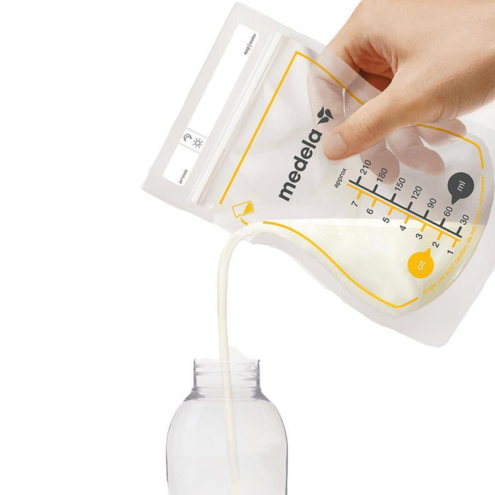 25 Sacos de Conservação de Leite Materno Medela 210ml