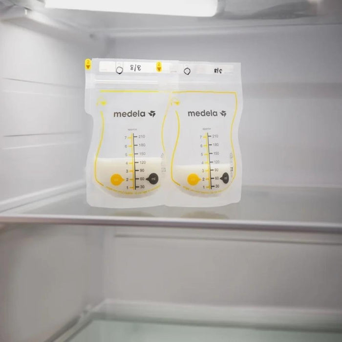 25 Sacos de Conservação de Leite Materno Medela 210ml