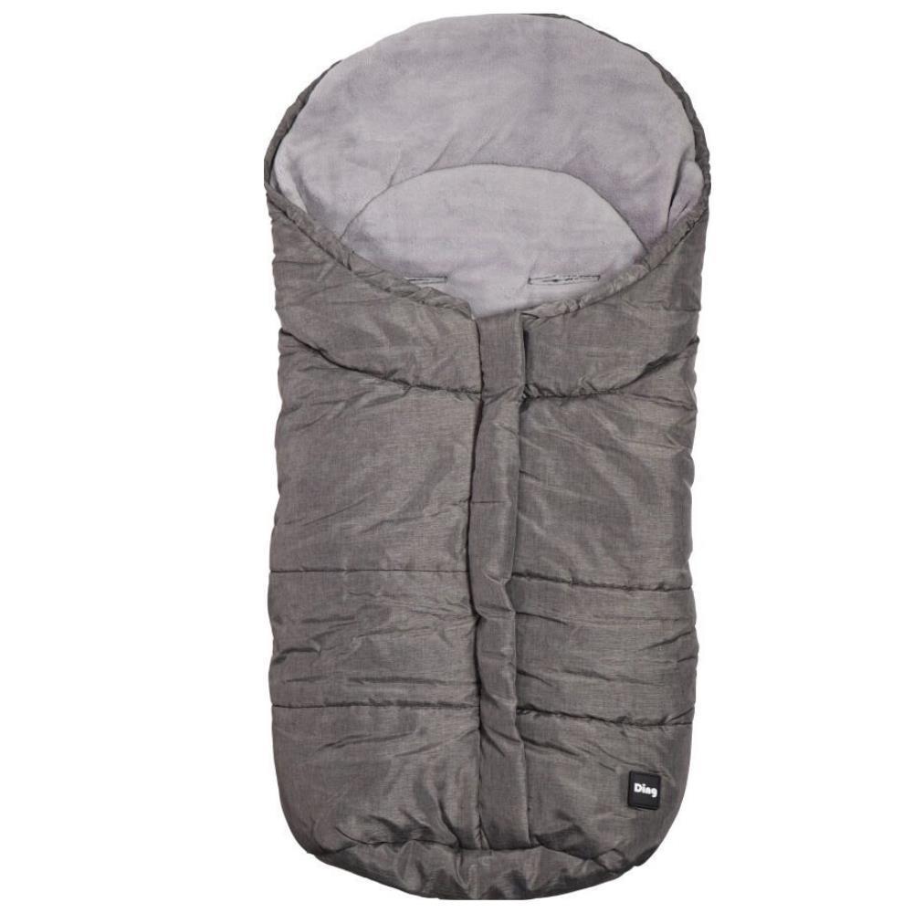 Deluxe Grey Universal Stroller Footmuff