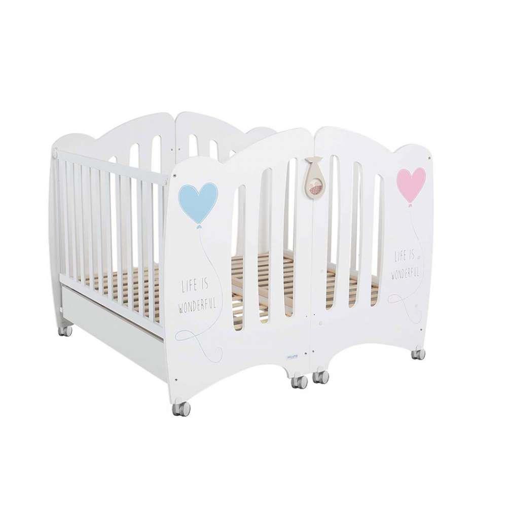 Micuna Kit Cuna Duo Twin 120x60 Blanco