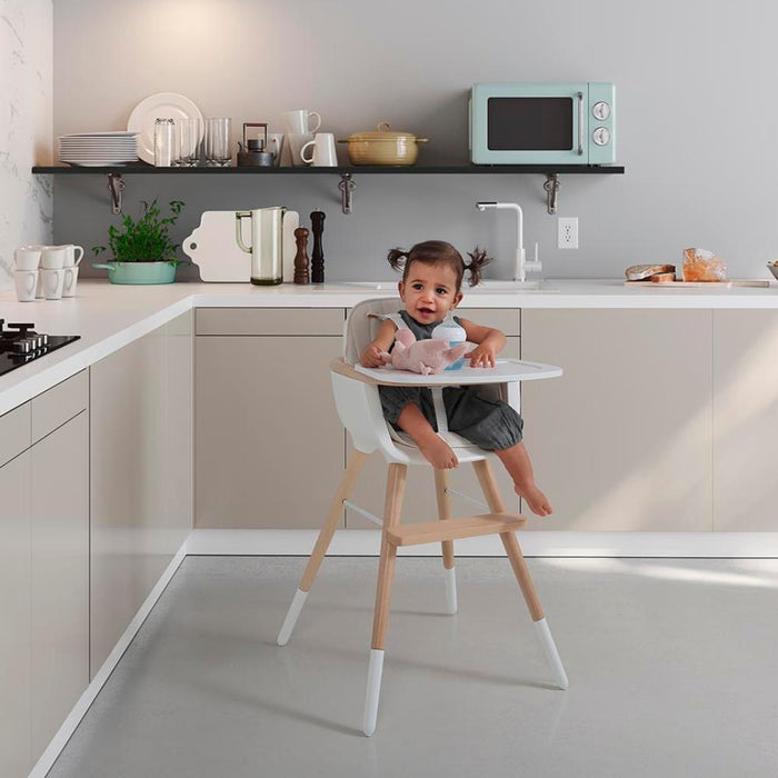 Cadeira Papa Micuna Ovo Original City Luxe Gris Antracite/Mogno com Arnês em Polipele