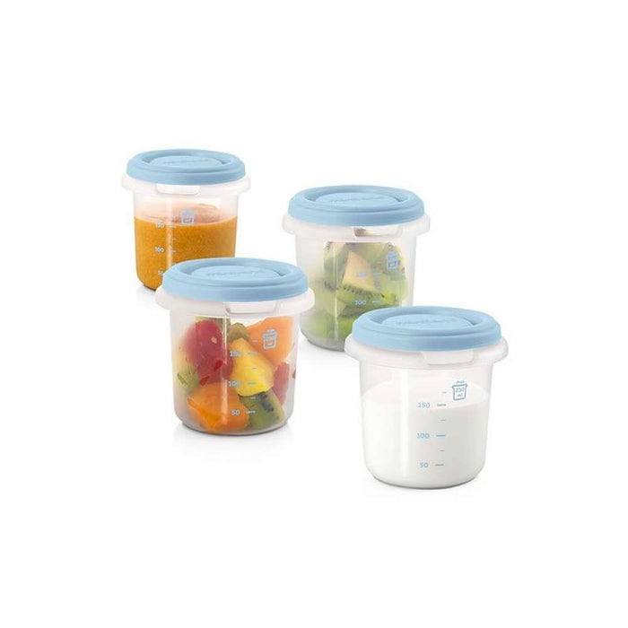 Miniland 4 Recipiente Hermético 250ml Ocean