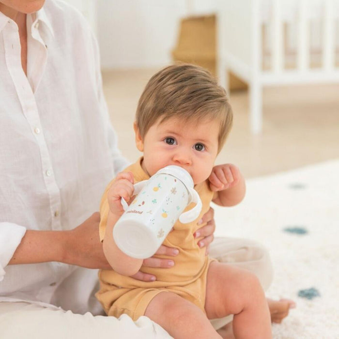 Valencia Stainless Steel Thermal Bottle with Handles 240 ml