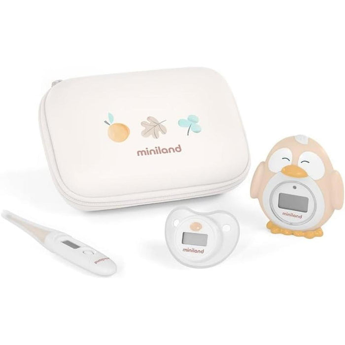 Conjunto de 3 Termómetros Digitais Miniland Thermokit Valencia