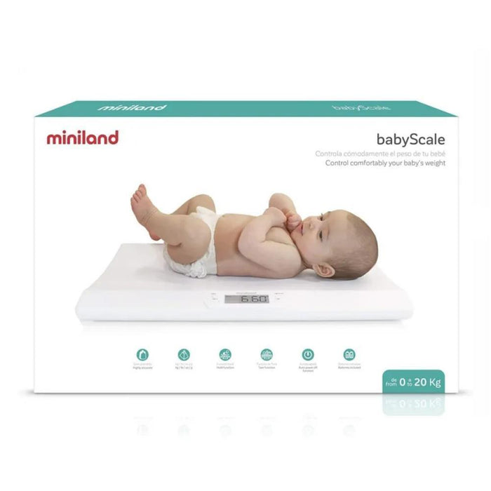 Balança Digital para Bebés até 30kg Miniland App Babyscale