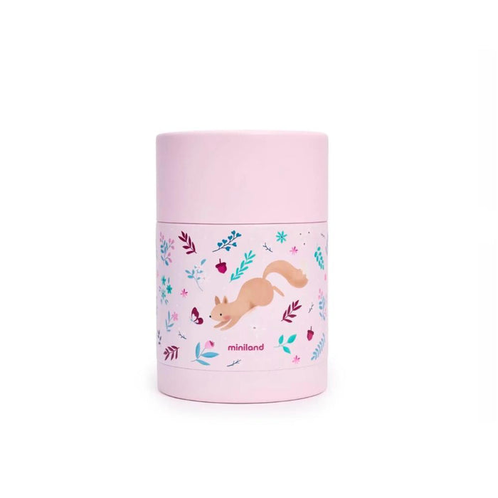 Termo para Sólidos Miniland Thermy Squirrel Pink 600ml