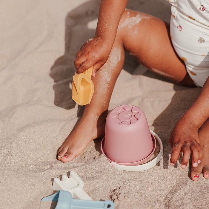 Conjunto de playa para bebé Miniland Eco Warm de 4 piezas