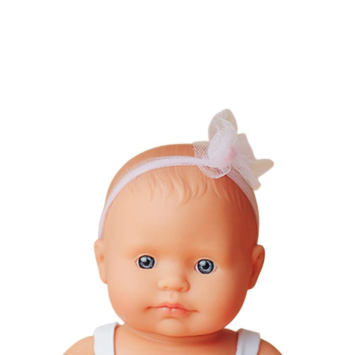 Boneca Bebé Miniland My Friends & Me Caucasiana 21cm