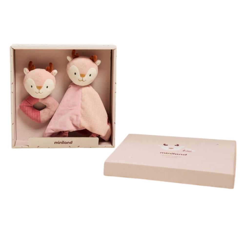 Gift Box Miniland com 2 Peças Veado