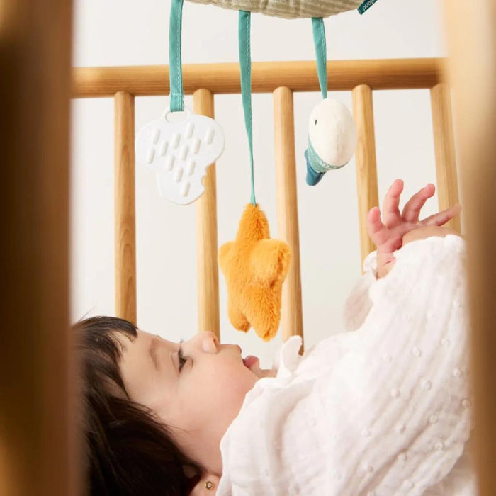 Peluche Baleia de Atividades para Berço Miniland Ocean