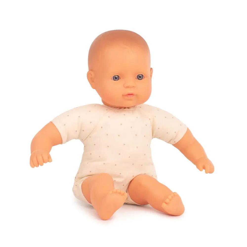 Boneco Miniland Caucasiano Sem Roupa 32cm