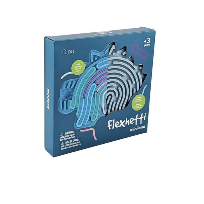 Jogo de Labirinto em Silicone Flexhetti Dino