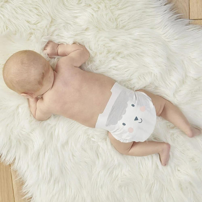 38 Fraldas Kit&Kin Eco Coruja e Cordeiro T1 2-5kg