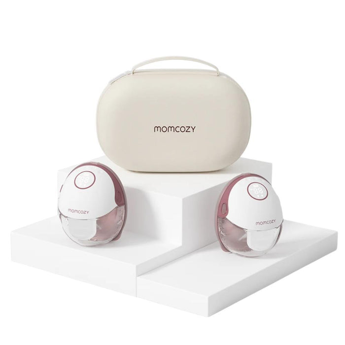 Bomba Tira-Leite Mãos Livres Momcozy M6 Dupla Red