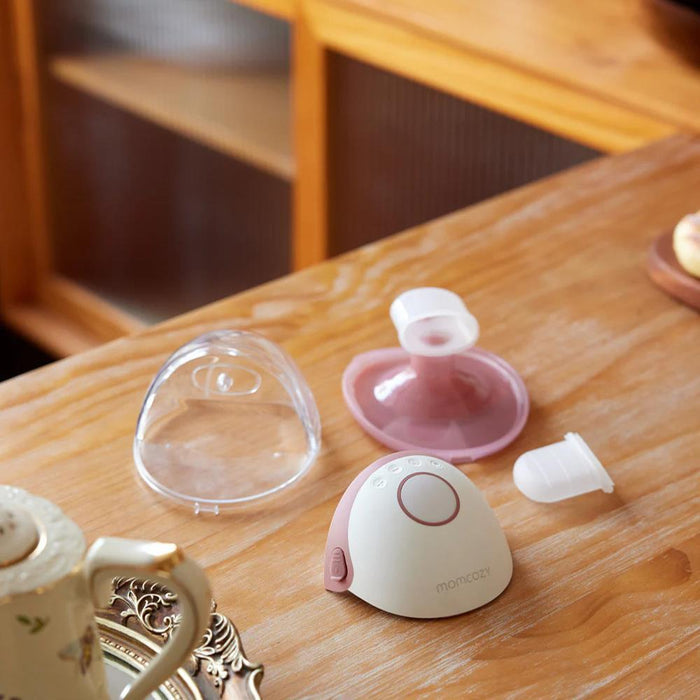 Bomba Tira-Leite Mãos Livres Momcozy M6 Dupla Red