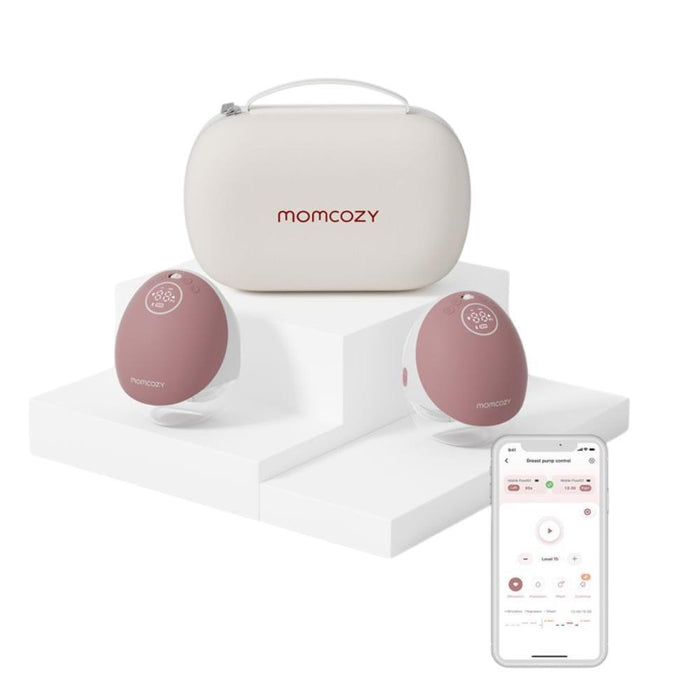 Bomba Tira-Leite Mãos Livres Momcozy M9 Dupla Red