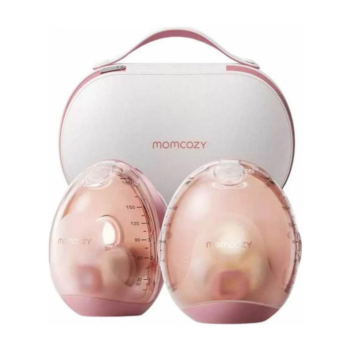 Bomba Tira-Leite Mãos Livres Momcozy  Air1 Ultra Slim Dupla