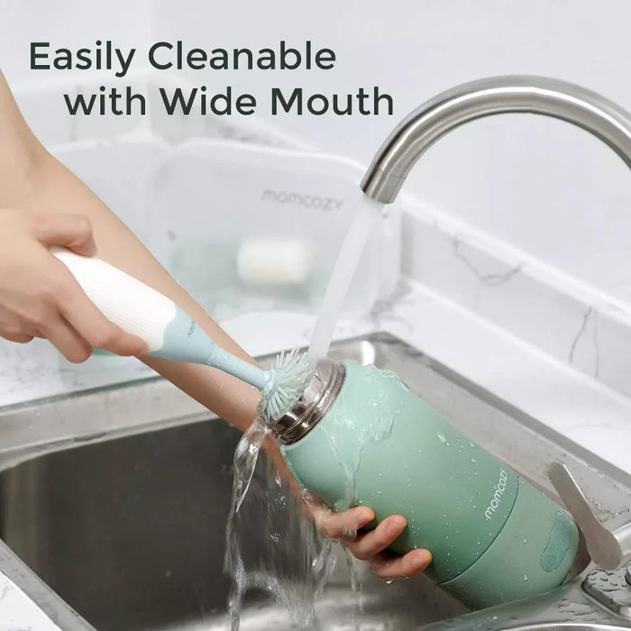 Aquecedor Portátil de Leite e Água Momcozy Green