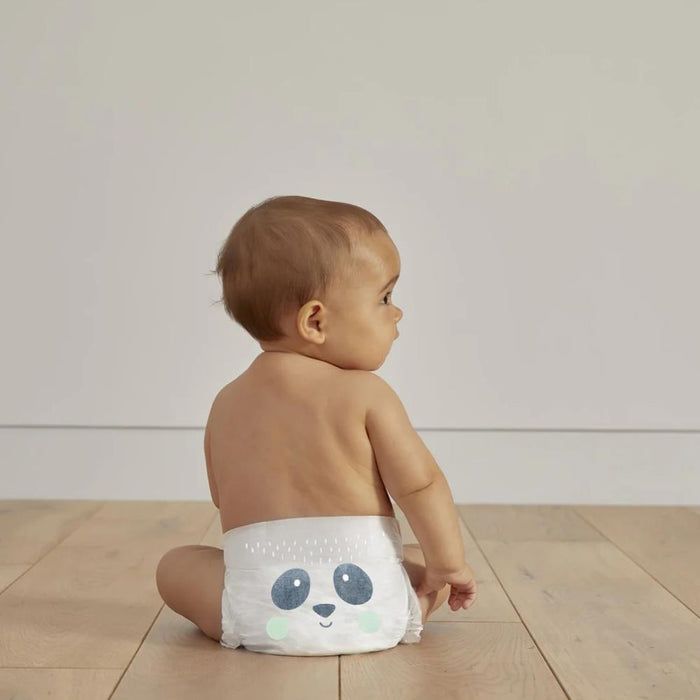 38 Fraldas Kit&Kin Eco Rato e Panda T2 4-8kg